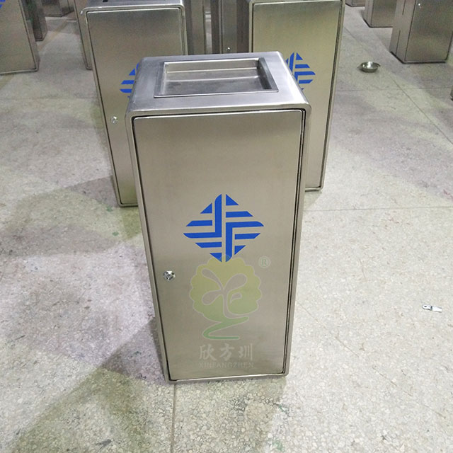 室內小型方形不銹鋼果皮箱