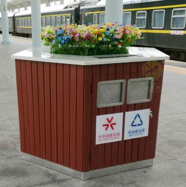 高鐵站臺景觀垃圾箱果皮箱 高鐵站臺景觀垃圾箱果皮箱