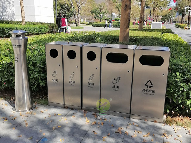 戶(hù)外五分類(lèi)垃圾箱