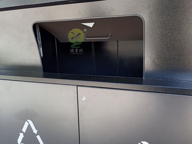 深圳城管驗(yàn)收標(biāo)準(zhǔn)不銹鋼垃圾分類投放點(diǎn)大垃圾箱